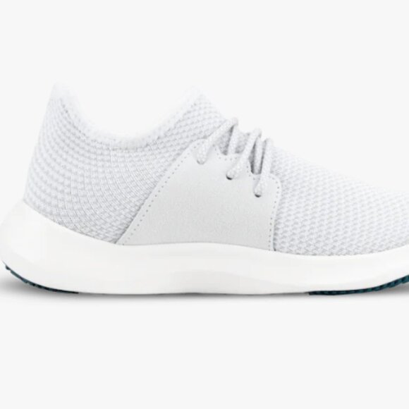 VESSI Sneakers Size W8 Like New Pearl White Waterproof Wide Fit - Picture 3 of 9